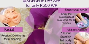 Half day spa package